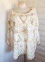 Plus Size 4XWP Light Beige MAGGIE BARNES Soutache 