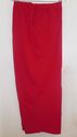 Plus Size 3X Red SUPREMA Stretch Knit Capris / Cro