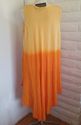 Plus Size 1X 2X 3X 1SFM Orange Ombre Sequins Flora