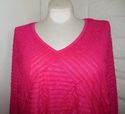 Plus Size 3X Bright Rose Pink MAGGIE BARNES Glitte