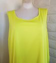 Plus Size 4X Neon Green Yellow MAGGIE BARNES Slink