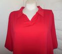 Plus Size 3X Red SUPREMA Catherines Johnny Polo Co