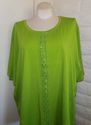 Plus Size 5X Bright Olive Green LIZ & ME Sparkly S