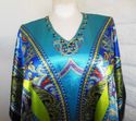 Plus Size 4X 5X 6X 1SFM Turquoise Lime Black Silky