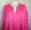 Plus Size 5XWP Pink Tunic Blouse MAGGIE BARNE Butt