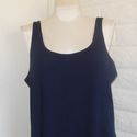 Plus Size 26W 28 3X  LANE BRYANT Navy Dark Blue Ri