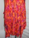 Plus Size 5XWP Fuchsia Orange LIZ & ME 3-Tier Slee