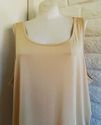 Plus Size 5X Gold Taupe MAGGIE BARNES Slinky Scoop