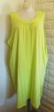 Plus Size 4X Lime Green SERENADA Sleeveless Nights