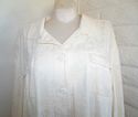 Plus Size 5X 34W 36W Ivory LIZ & ME Textured Tapes