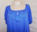 NWT Plus Size 26W 28W 3X Amparo Blue LANE BRYANT P