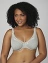 42C BRA - GRAY SERENADA UNDERWIRE SEAMLESS COTTON 