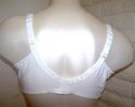 50D BRA - WHITE SERENADA UNDERWIRE SEAMLESS COTTON