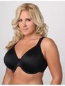 42C BRA  --  PLUS SIZE BLACK SERENADA SEAMLESS UND