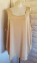 Plus Size 5X Gold Taupe MAGGIE BARNES Slinky Scoop