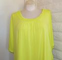 Plus Size 4X Neon Lime Green MAGGIE BARNES Slinky 