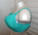 42C BRA TURQUOISE SERENADA COTTON WIREFREE TEE-SHI