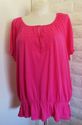 Plus Size 26W 28W 3X Pink LANE BRYANT Embroider Pe