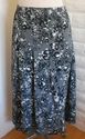 Plus Size 4X Black Gray White MAGGIE BARNES Stitch