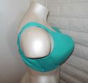 42C BRA TURQUOISE SERENADA COTTON WIREFREE TEE-SHI