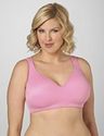 38DDD BRA - WHITE SERENADA SEAMLESS WIREFREE TEE S