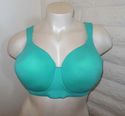 42C BRA TURQUOISE SERENADA COTTON WIREFREE TEE-SHI