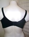 40DD BRA -- BLACK SERENADA UNDERWIRE SEAMLESS COTT