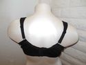 46DD BRA BLACK SERENADA COTTON WIREFREE TEE-SHIRT 