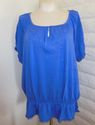 NWT Plus Size 26W 28W 3X Amparo Blue LANE BRYANT P