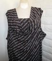 Plus Size 5X Brown RUSSELL KEMP Chain Print Cowl N