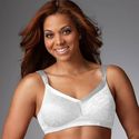 38DDD BRA - WHITE PLAYTEX 18 HOUR WIRELESS GEL COM