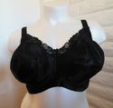 50DD BRA -- BLACK SERENADA NO-WIRE (WIREFREE) MINI