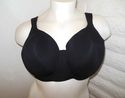 46DD BRA BLACK SERENADA COTTON WIREFREE TEE-SHIRT 