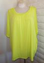 Plus Size 4X Neon Lime Green MAGGIE BARNES Slinky 