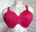 46DD BRA  -- PLUS SIZE BRIGHT PINK SERENADA TEE SH