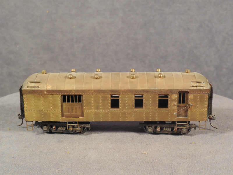 HO Scale Built Wood Amp Brass 40 039 Brass Pullman Baggage Mail Car ...