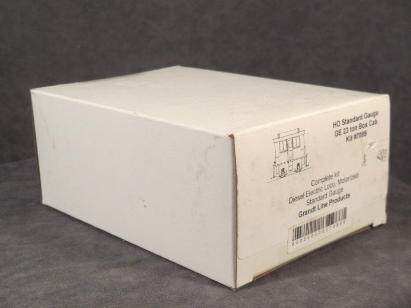 HO 1:87 Grandt Line Products Kit #7089 GE 23 ton BOX CAB DIESEL LOCO w ...