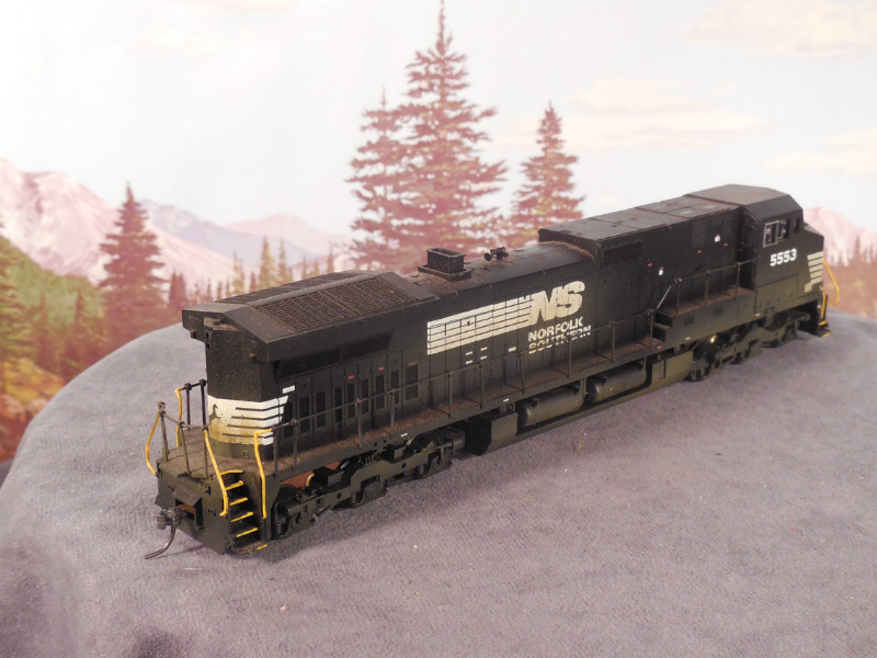 HO 1:87 Athearn Dummy Unit C44-9W GE Dash 9 NORFOLK SOUTHERN NS #5553 ...