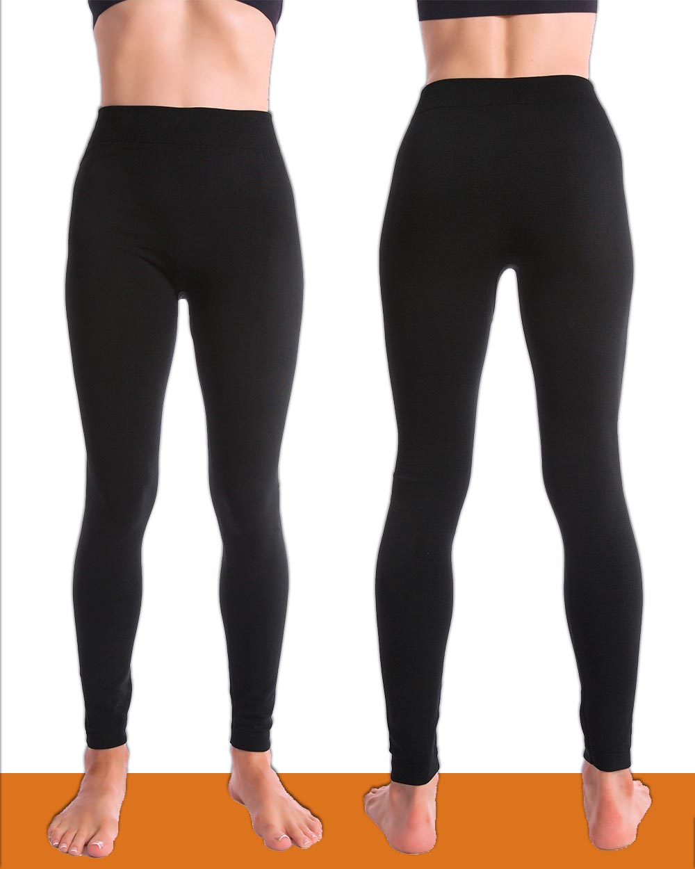 Women's Winter Warm Fleece Lined Legging Thick Full Length Slim Thermal