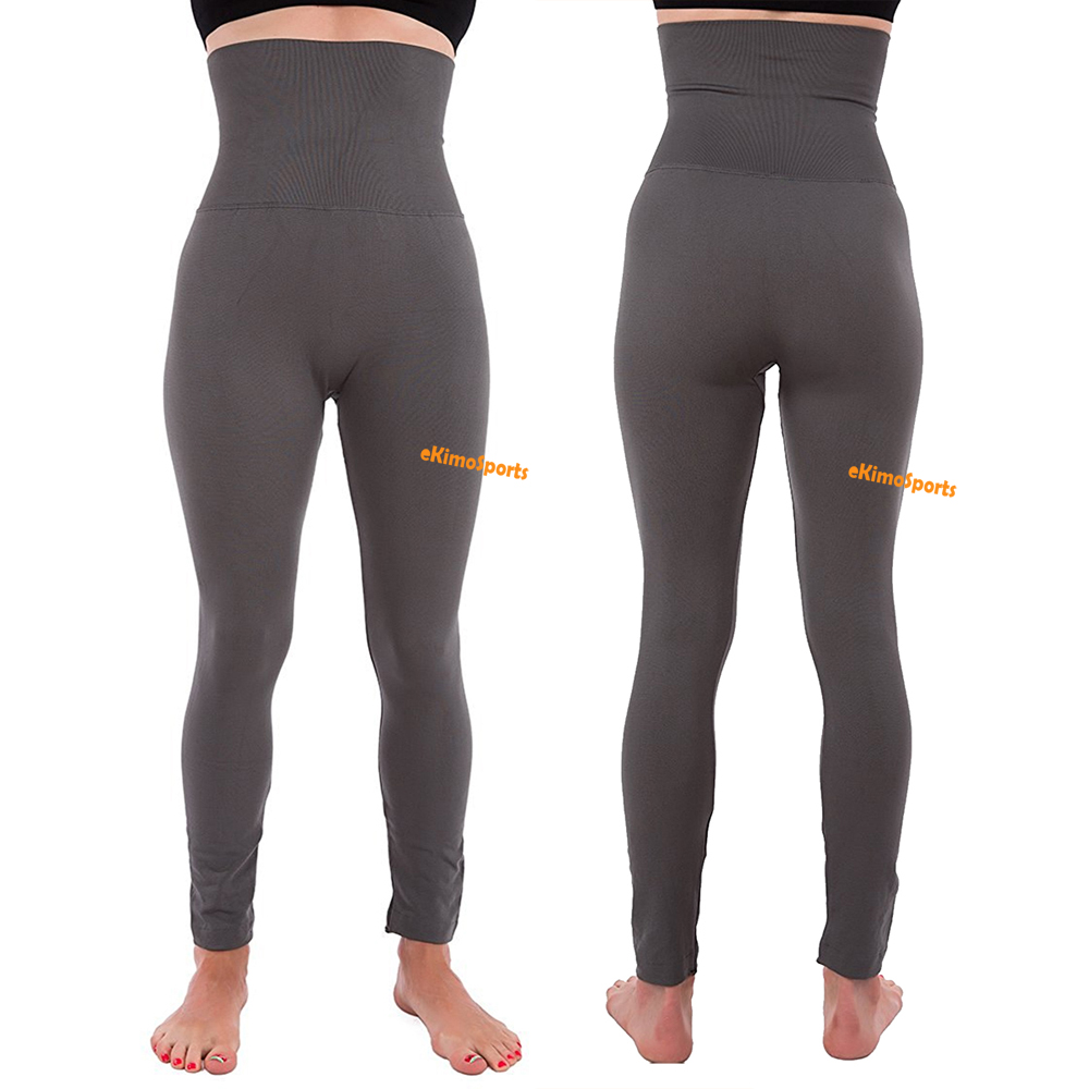 Women's High Waist Compression Top Tummy Control Thick Fleece Lined