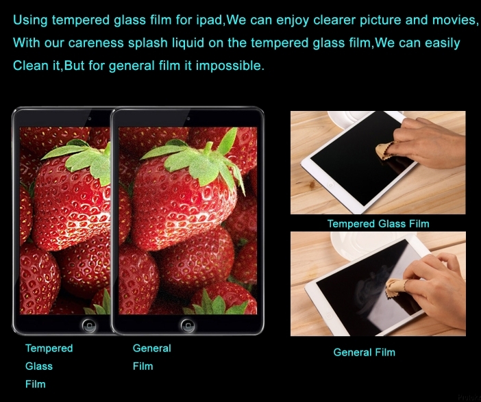 Tempered Glass Screen Protector compare with regular film 