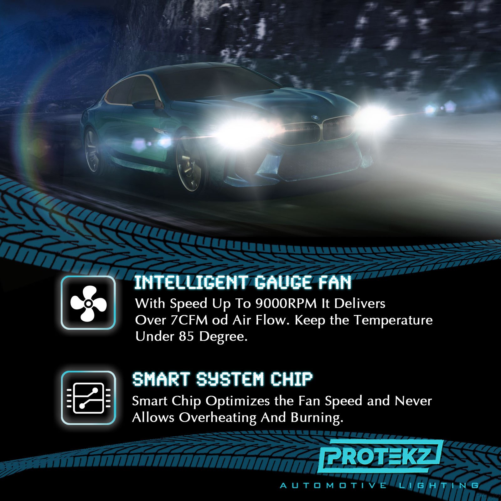 Protekz LED Headlights Automotive