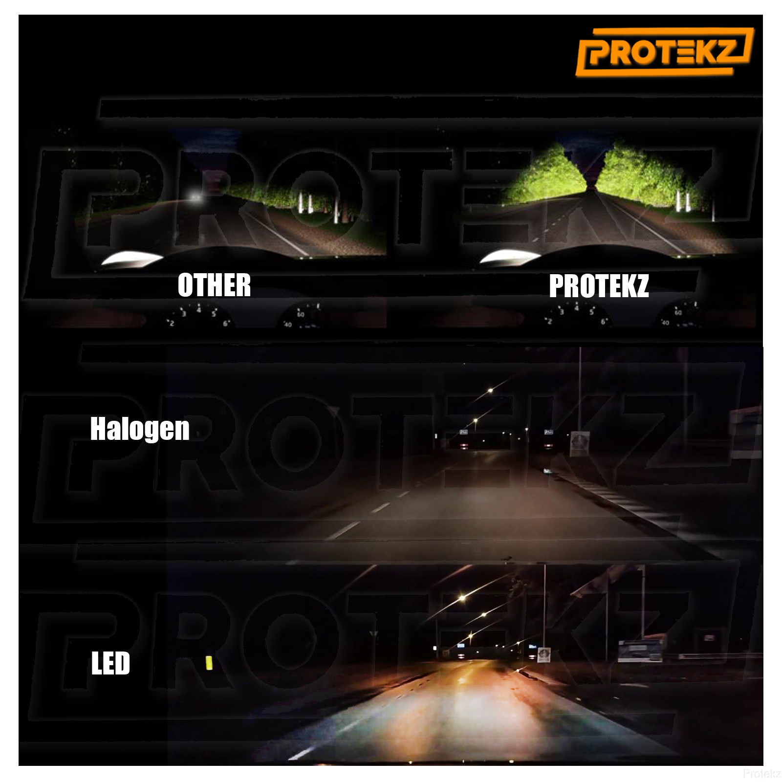 AUTOVIZION LED HID Headlight kit 9007 HB5 6000K for 2007-2014 Suzuki SX4