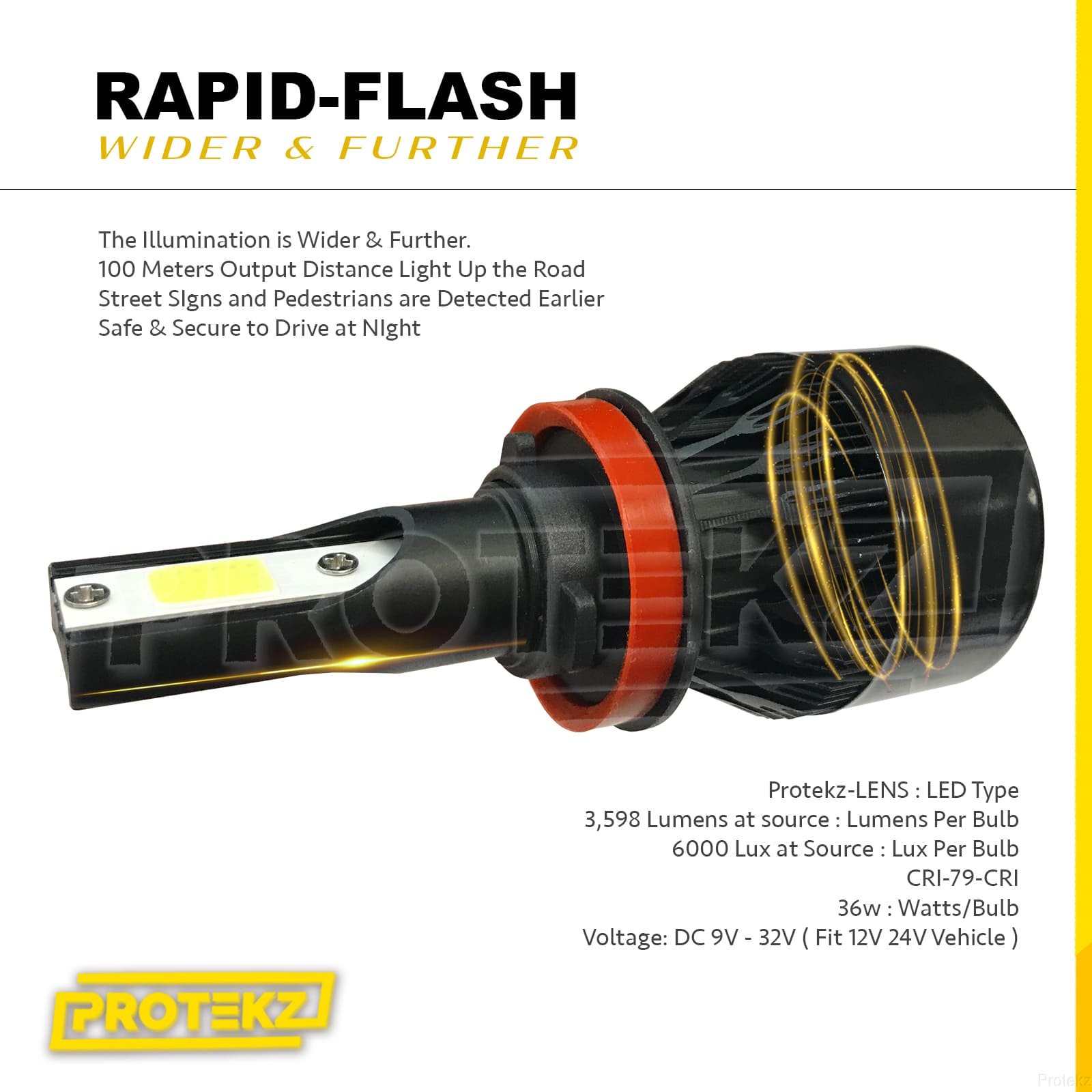 thumbnail image 2 of Xentec 2 HID Kit For Mitsubishi Outlander Sport 2011-2017 – H11, 35W, 6000K/8000K, 5800 Lumens, 2-Year Warranty 2 of 5
