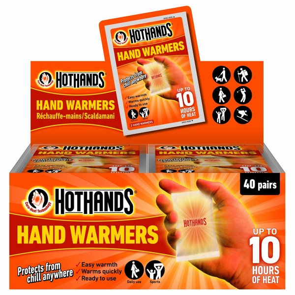 HeatMax Hot Hands 2 Handwarmer 40 Pairs Limited Edition 