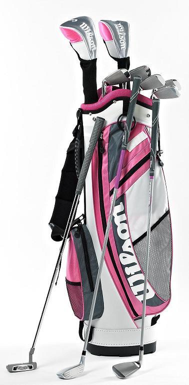 Wilson Ultra TDX Ladies Package Golf Club Set, Golf Clubs & Trolley New ...