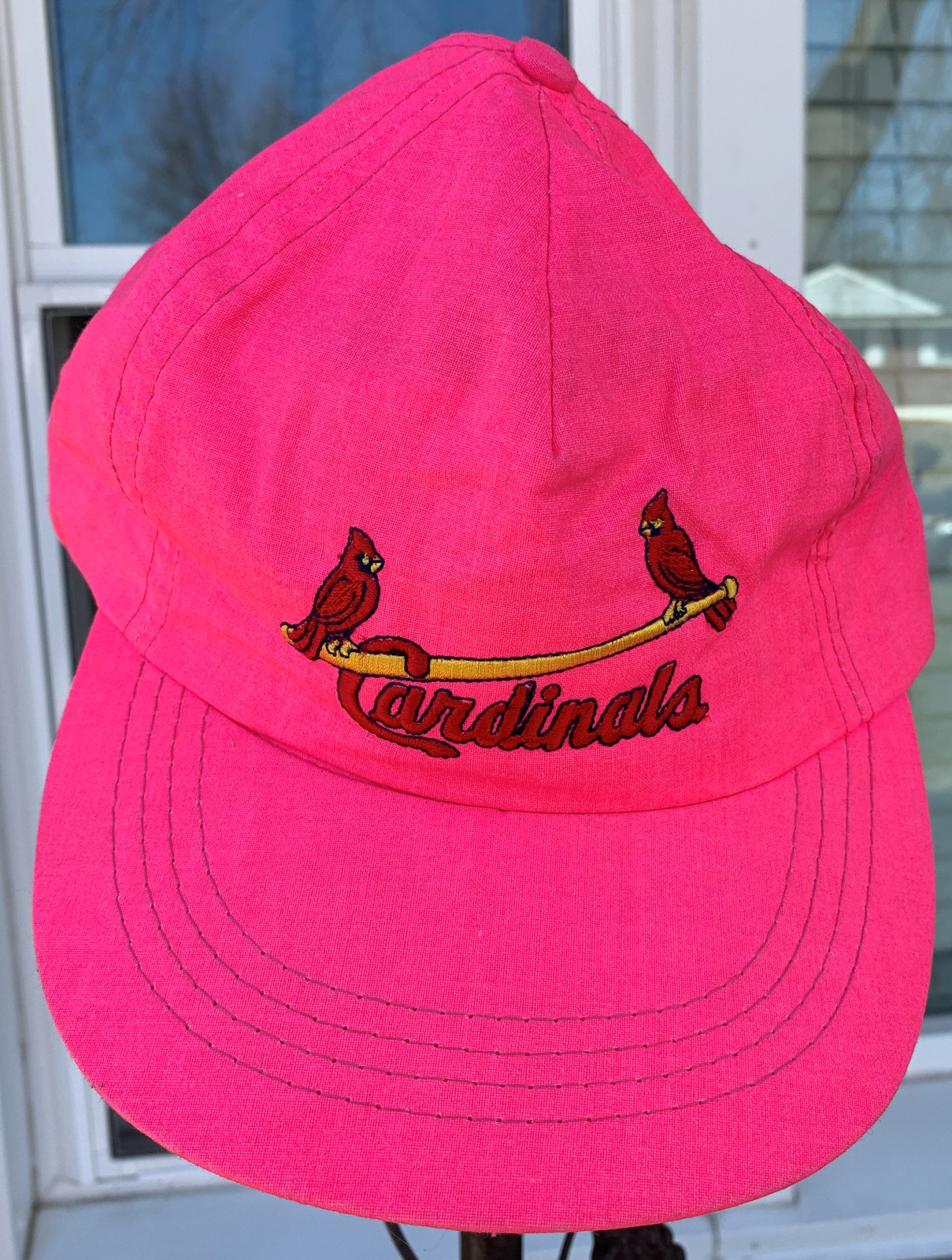 St. Louis Cardinals MLB Retro Style Pink Snapback Cap