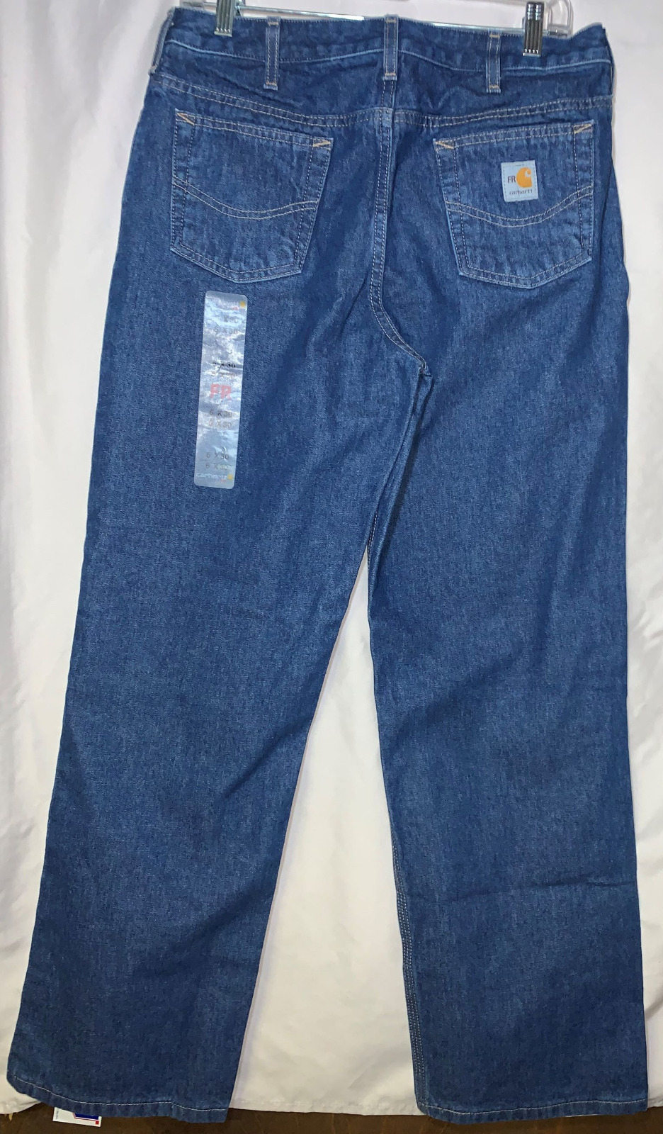 CARHARTT Women’s FR 101249 FLAME RESISTANT 100% Cotton Jeans Size 6 X ...