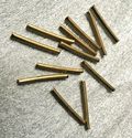 12 Brass Pins Knife Mounting Pins Knife Straight R