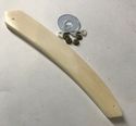 Camel Bone Straight Razor Scales Diamond Cut For 3